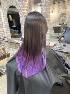 アクロ あべの店(ACRO) 【グラデーション】バイオレット