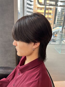 リード(REEED) マッシュウルフ/センターパート/縮毛矯正/マッシュ/メンズカット