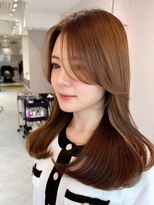 ルームバイシー 新宿(Loom. by Sea)&nbsp;韓国風前髪×レイヤーカット【髪質改善/新宿/レイヤーカット】
