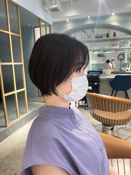 ロンド シャルム 吉祥寺(Lond charme) 黒髪大人ショートボブ