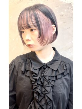 スパイス SPYS ボブ/アンブレラカラー/ピンクカラー