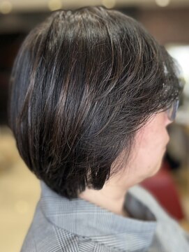 ヘアークリアー 春日部 大人可愛いストレートが可愛いショートスタイル/30代40代50代