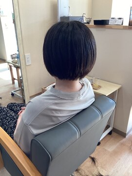 サロンドボーテルリアン(salon de beaute Le lien) ダブルヘナカラー/ショートカット/ショートボブ