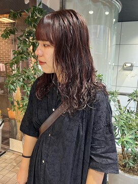 ヘアーアンドメイク ビス(HAIR&MAKE bis) 大人気ピンクブラウン/暖色カラー【黒田あさみ】