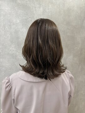 ラボヌールヘアー 宇都宮店(La Bonheur hair) オリーブベージュ【宇都宮駅/レイヤーカット】