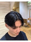 【井上指名限定】毛流れシースルーセンターパート