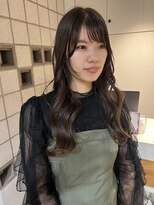 クリアー オブ ヘアー 藤が丘店(clear OF HAIR) セミロング+ポイントパーマ