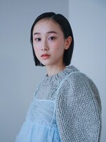 ノーイェス(NOYES)&nbsp;黒髪ナチュラルボブ