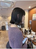 黒髪ボブ
