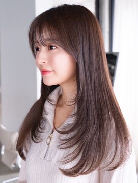 エインアンリー 明治神宮前(AIN.ANLY.) レイヤーカットデジタルパーマ似合わせカット顔周りカット