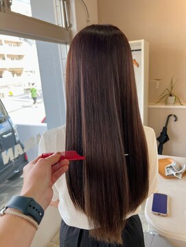 アスラン(ASLAN) 【aslan】弱酸性縮毛矯正/酸性ストレート/髪質改善