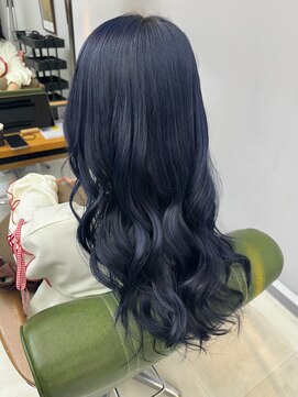 ヘアーアンドビューティーザ エフ(Hair Beauty the F) ＊ブリーチあり_ブルーバイオレット_m218