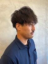 スリーバイベルベット(THREE...by velvet)&nbsp;メンズカット/メンズパーマ/波巻きスパイラルパーマ/スパイラル