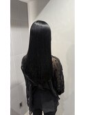 ネイビーブラックロング【上野 稲荷町 御徒町蔵前】【髪質改善】