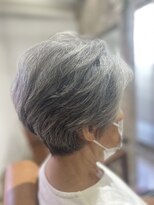 アユラ イオン八戸田向店(AyuRa)&nbsp;40代50代60代グレイカラーショート