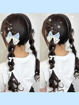 ヘアセット専門店 ナゴミ 池袋店(nagomi)&nbsp;ツイン編みおろし