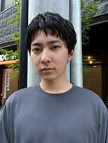 セーヌアワー(CEINE OUR)&nbsp;三軒茶屋【CEINEOUR】ビジネスマンスパイキーショートピンパーマ