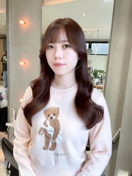 ヘアサロン ガリカ 表参道(hair salon Gallica) ココアブラウンカラー