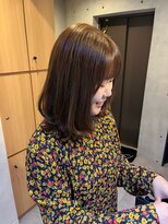 ブルーメ(Blume...) ロブ/ミディアムスタイル/ブラウンベージュ