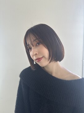 エクリボンヌ(equri bonne) 小顔タッセルボブ