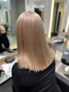 ラピス 福岡天神店(Lapis) やまでぃーハイトーンブリーチ&ダブルカラーエクステ髪質改善