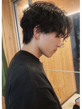 コルク バイ マグ 松本駅前(COLK by Mag) カット+ニュアンスパーマ+頭皮ケアスパ+スタイリング