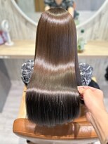 ナル 新宿(nalu) nalu新宿/髪質改善/縮毛矯正/METEO/透明感/インナーカラー/新宿