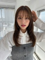 アンジェリカ 京都駅前店(ANGELICA JR) ANGELICA ざくざくレイヤーカット ハニーブラウン