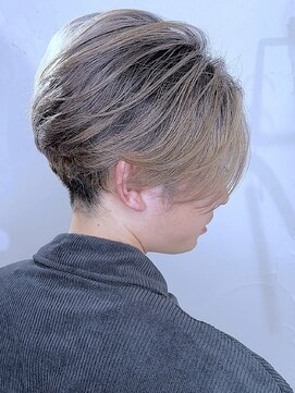 ブレイズヘアー(BLAZEhair) 【立体感アップ】ミルクティシャドールーツ×ブリーチ２回