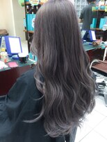 デイズ(days)&nbsp;赤みを消したラベンダーグレージュロング