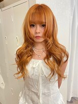 ヴェルア 四条烏丸 四条大宮(Velua)&nbsp;オレンジ ブリーチカラー ケアブリーチ 