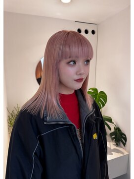 ヴィジョン(VISION) 色落ちもかわいい、透明感溢れるペールピンク