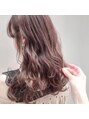 ラフィス ヘアー ホーム JR尼崎店(La fith hair Home)&nbsp;ピンク味が香り可愛さが溢れるピンクベージュ