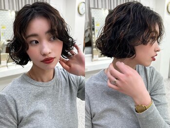 ユイマァル 倉敷店(YUIMARL)の写真/【岡山/倉敷/セットがラクになる♪】ニュアンスパーマ/レイヤーパーマ/ラフウェーブ/髪質改善パーマ