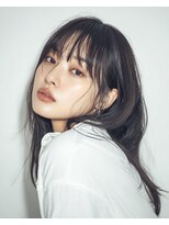 ハーツオオサカ(HE:ARTS OSAKA)&nbsp;切れ感バング×エギョモリロング