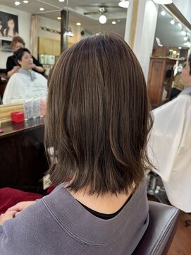 シャンプーボーイアネックス(SHAMPOO BOY Annex) 大人可愛いボブ20代30代40代セミロング◎長崎/佐世保