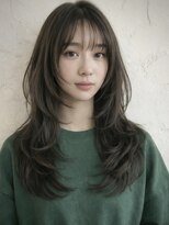 クローズ(cross-z)&nbsp;顔周りレイヤー×レイヤーカット×前髪【東川口/浦和美園】