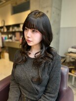 スウィープ 平尾(sweep) 【トレンド巻き】透明感ダークカラー/レイヤーカットロング