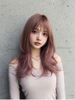 レア 新越谷(LEA)&nbsp;柔らかレイヤー × ラベンダーベージュ