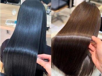 elan tokyo 学芸大学店　髪質改善／ケアカラー／ケアブリーチ【6月24日OPEN（予定）】の写真/憧れの艶髪を叶える！ダメージレス施術で叶える、うるツヤ髪トリートメント◎