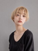 アースコアフュールボーテ 高岡店(EARTH coiffure beaute) ダークグレー_ダブルカラー_切りっぱなし_ボブヘア