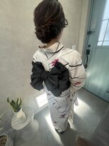 シャルム(charme) シニヨンヘアアレンジ