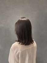 ラベルムバイエーケー(La Belleme by AK)&nbsp;艶感ダークブラウンミディ