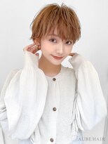 オーブ ヘアー ブリック 野幌店(AUBE HAIR brique) 20代・30代_丸みショートボブ