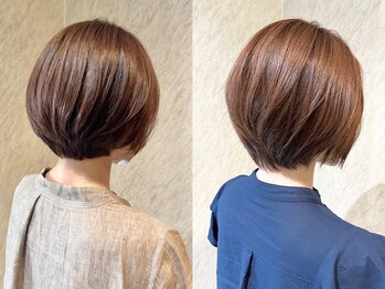 スーパーカットトリイマエショップ(SUPER CUT TORIIMAE SHOP)の写真/マッサージ付きのシャンプー+カットが大好評♪髪質・クセを見極め、家でも扱いやすい理想のショートヘアに!