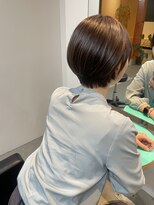 シアアルン 新小岩店(SHEER alun) 丸みショートボブ×透明感艶カラー【新小岩】