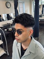 バーバー アミティ プール オム(BAR BER amity POUR HOMME)&nbsp;メンズショート×ナチュラルパーマ