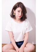 【PUBLIC HAIR NICO】☆大人可愛い耳かけセミディ☆