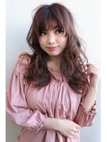 イソラブル(ISOLA-blu) 【大人のゆるカワ】ピンクバイオレット×ふんわりカール