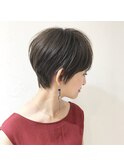 Coast.アディクシーカラー×ショートボブ×グレージュ